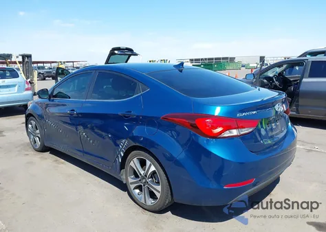 2014 Hyundai Elantra Sport из США, поврежденный, VIN KMHDH4AH5EU167794